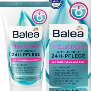 کرم مرطوب کننده ضد جوش باله آ حاوی اسید سالیسیلیک و زینک hautrien anti pickle