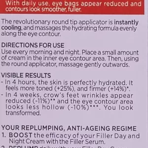 کرم دور چشم رولی لوریل رویتالیفت فیلر ضدچروک و آبرسان قوی 15میل