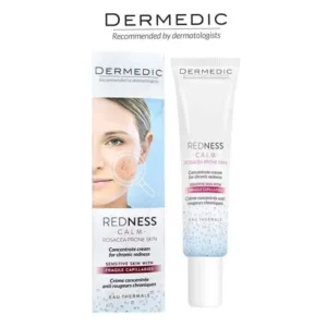 کرم ضد قرمزی پوست درمدیک مناسب رزاسه و حساسیت