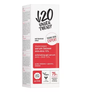 (انقضا 2026.01)سرم ژل لایه بردار آندر توئنتی آنتی باکتریال پوست چرب