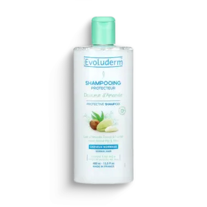 شامپو شیر بادام و شی اولودرم مناسب موی نرمال