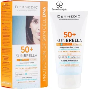 (آف ویژه)کرم ضد آفتاب درمدیک تخصصی پوست مختلط و چرب( جعبه کاغذی آسیب دیده)