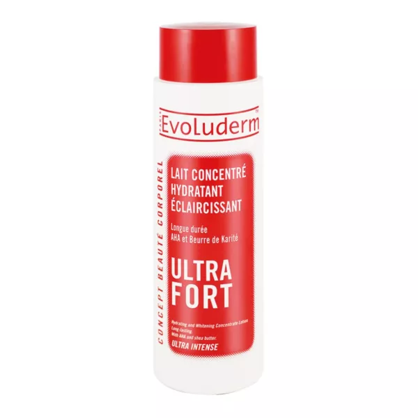 Evoluderm - Lait concentré hydratant éclaircissant Ultra Fort - 500ml--
