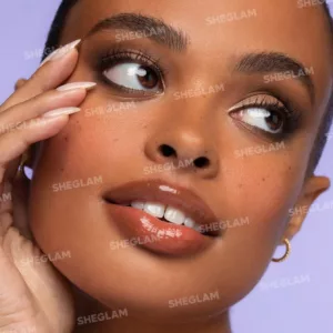 ست لیپ گلاس و خط لب شیگلم با رایحه کاکائو COCOA KISS  رنگ brownie bite