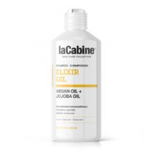 شامپو آرگان و جوجوبا لاکابین مناسب موهای خشک و کم آب کد 0896 la cabine elixir oil shampoo