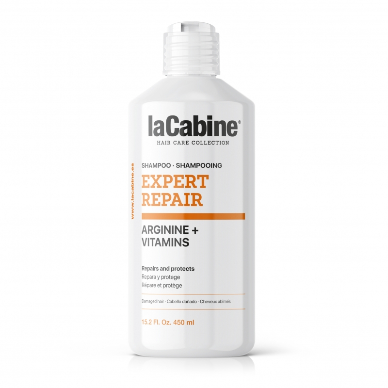 شامپو ترمیم کننده لاکابین حاوی ویتامین و آرژنین مناسب موهای آسیب دیده کد0841 Expert Repair Shampoo