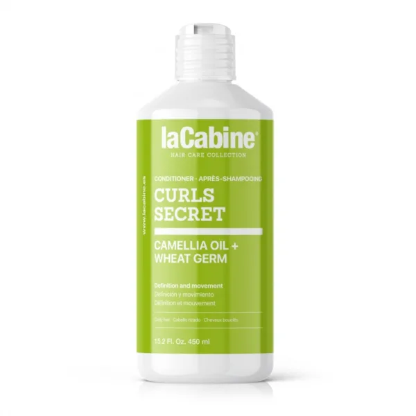 نرم کننده مخصوص موهای فر لاکابین حاوی روغن کاملیا و پروتئین گندم کد 0964 Curls Secret Conditioner