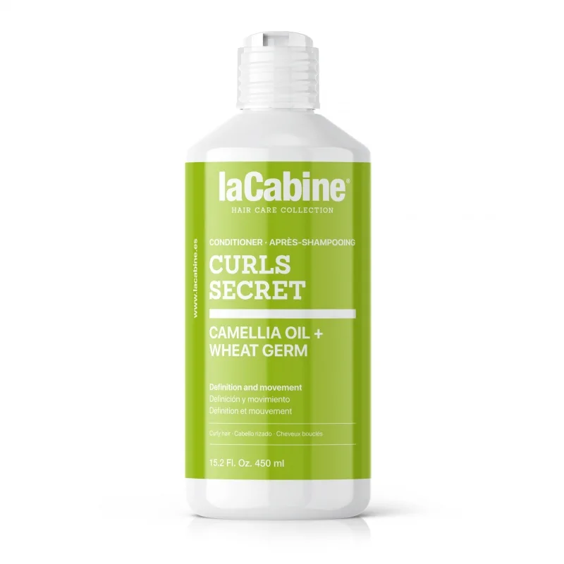 نرم کننده مخصوص موهای فر لاکابین حاوی روغن کاملیا و پروتئین گندم کد 0964 Curls Secret Conditioner