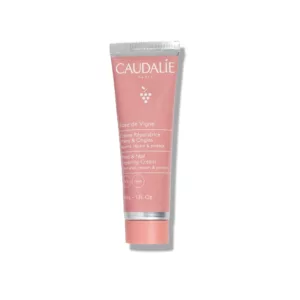کرم دست و ناخن کدلی حاوی روغن هسته انگور و شی باتر نرم و تقویت کننده 30 میل جدا از پک  rose the vigne Hand & Nail Repair Cream