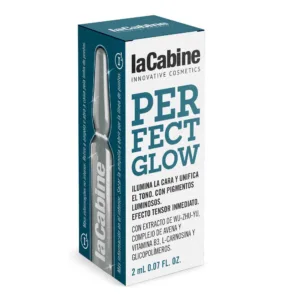 ویال صورت روشن کننده لاکابین آبرسان و تثبیت رنگدانه عای پوست (یک ویال)