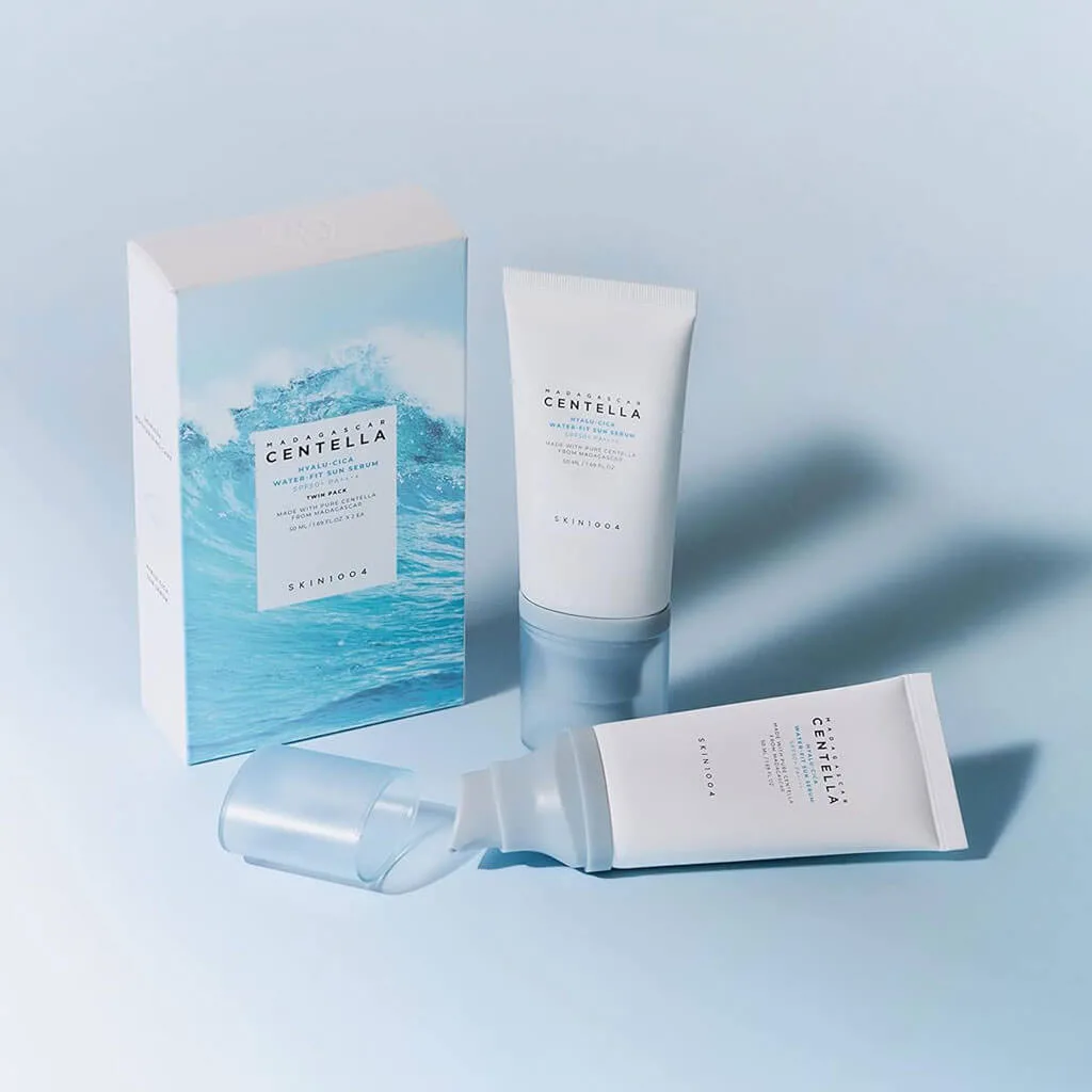 ضد آفتاب سنتلا SKIN 1004 هیالو سیکا ماداگاسکار بی رنگ SPF50