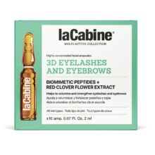 ویال تقویت مژه ابرو لاکابین رشد حجم و استحکام مژه ها و ابروها La Cabine 3D Eyelashes and Eyebrows کد3119