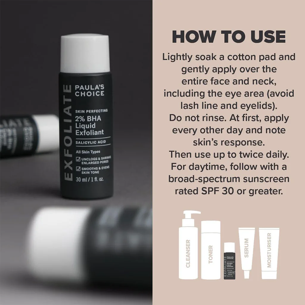 محلول لایه بردار پائولاز چویس اورجینال 30میل حاوی BHA و سالیسیلیک اسید