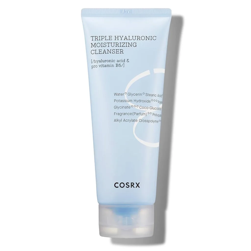 شوینده تریپل هیالورونیک اسید کوزارکس COSRX پاک کننده مرطوب کننده انواع پوست شوینده تریپل هیالورونیک اسید کوزارکس COSRX پاک کننده مرطوب کننده انواع پوست
