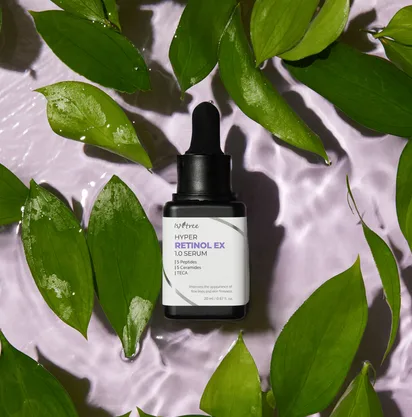 هایپر سرم رتینول 0.1 ایزنتری کره جنوبی غنی با پپتاید و سرامید ISNTREE Hyper Retinol EX 1.0 Serum