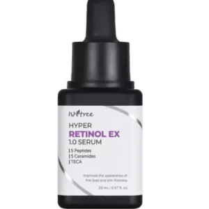 هایپر سرم رتینول 0.1 ایزنتری کره جنوبی غنی با پپتاید و سرامید ISNTREE Hyper Retinol EX 1.0 Serum