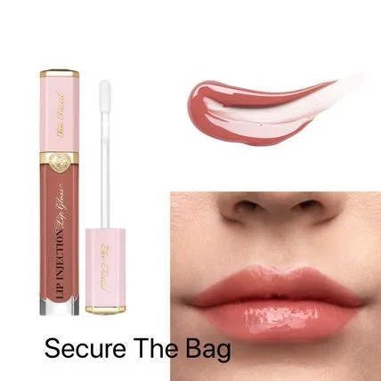 لیپ گلاس خاص توفیسد مدل lip injection حجم دهنده و براق کننده در 6 رنگ جذاب