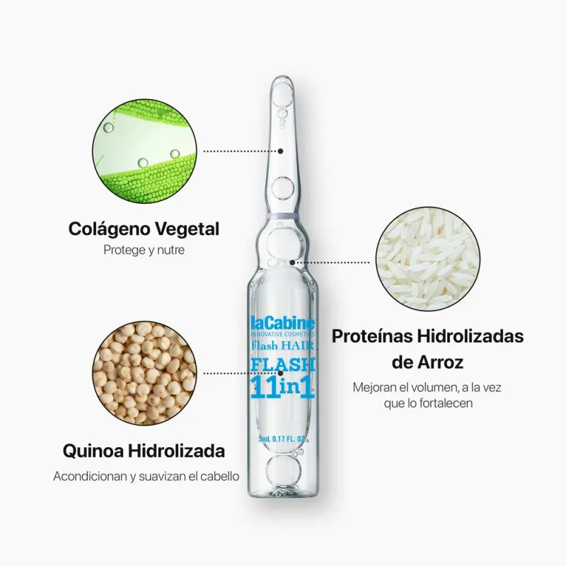 ویال مو لاکابین مراقبت و محافظت همه جانبه و کامل از مو