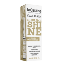 آمپول مو لاکابین درخشان کننده و نرم کننده انواع مو با روغن آرگان و جوجوبا (یک ویال) La Cabine flash HAIR Sublime shine کد6912