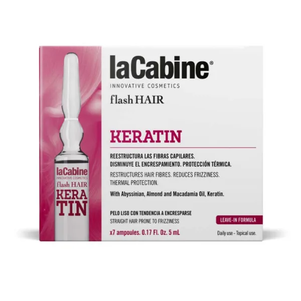 ویال مو کراتین لاکابین بازسازی کننده و ترمیم کننده با کراتین هیدرولیز شده ویال مو کراتین لاکابین بازسازی کننده و ترمیم کننده با کراتین هیدرولیز شده