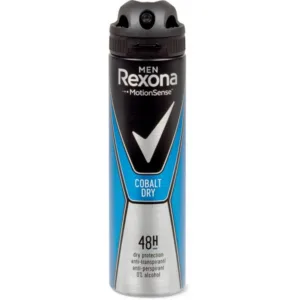 اسپری بدن 48 ساعته مردانه رکسونا  Rexona COBALT DRY