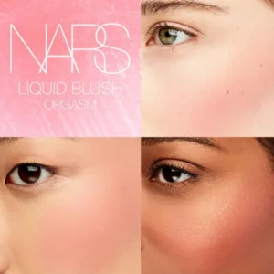 رژگونه مایع نارس NARS رنگ orgasm بافت کرمی و رنگ منحصر به فرد