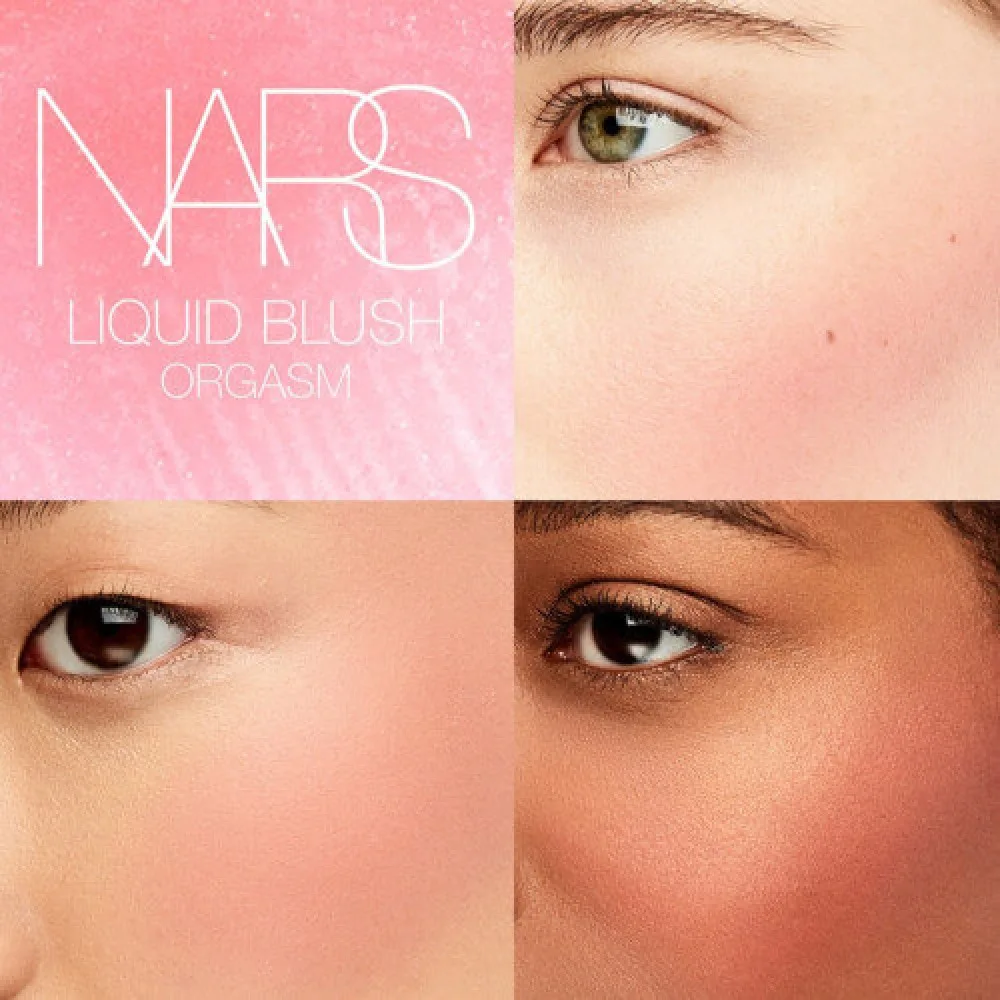 رژگونه مایع نارس NARS رنگ orgasm بافت کرمی و رنگ منحصر به فرد