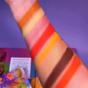 پالت سایه آبرنگی مورفی (مورف) مدل fierce fairytale پیگمنت عالی رنگ های چشم نواز