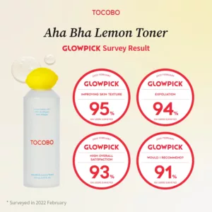تونر لایه بردار لیمو توکوبو AHA BHA عصاره طبیعی ویتامین سی