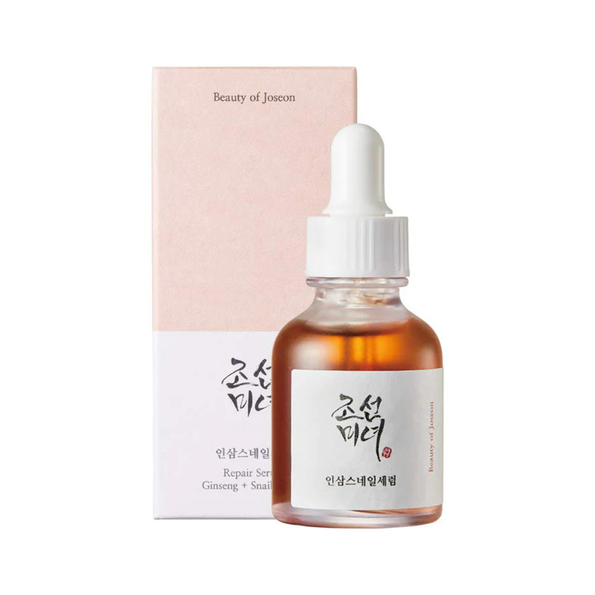 سرم حلزون و جنسینگ بیوتی آف جوسئون ضد تیرگی جوانساز ترمیم کننده Beauty of Joseon | Revive Serum Ginseng + Snail Mucin