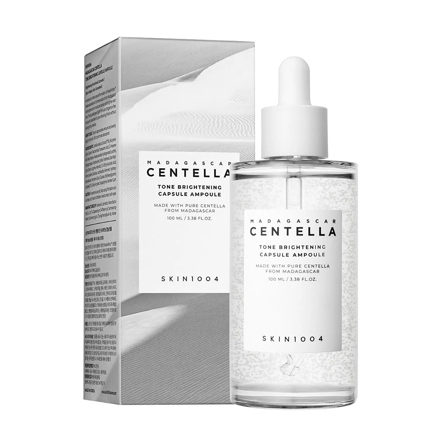 کرم تکسین دهنده روشن کننده ضد لک اسکین 1004 سنتلا ماداگاسکار 75 میل SKIN1004 CENTELLA Madagascar tone brightening cream (کد1615)