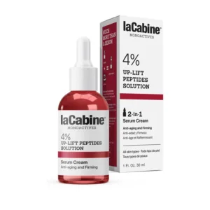 سرم کرمی پپتاید 4% لاکابین ضد چروک و پیری و لیفت کننده مناسب انواع پوست