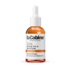 سرم کرمی ویتامین سی سوپر لاکابین روشن کننده با آنتی اکسیدان کد1121 La Cabine 20% Super Vit-C Solution 30ml