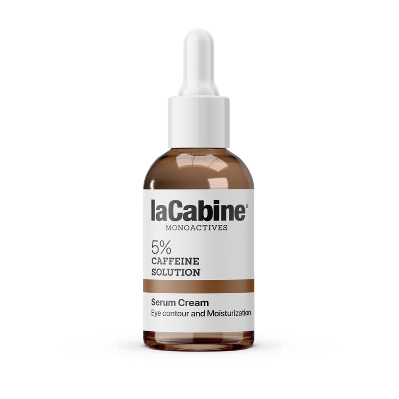 سرم کرمی کافئین دور چشم لاکابین ضد تیرگی ضد پف کد1169 La Cabine 5% Caffeine Solution