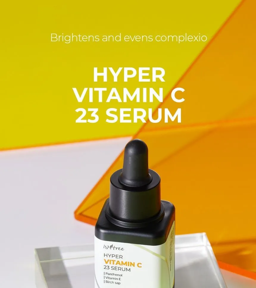 هایپر سرم ویتامین سی 23% ایزنتری کره جنوبی روشن کننده ضد لک ISNTREE Hyper Vitamin C 23% Serum