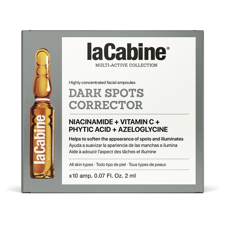 ویال صورت ضدتیرگی لاکابین آزلائیک اسید حذف لکه های تیره پوستی La Cabine Anti-dark Spots کد2907
