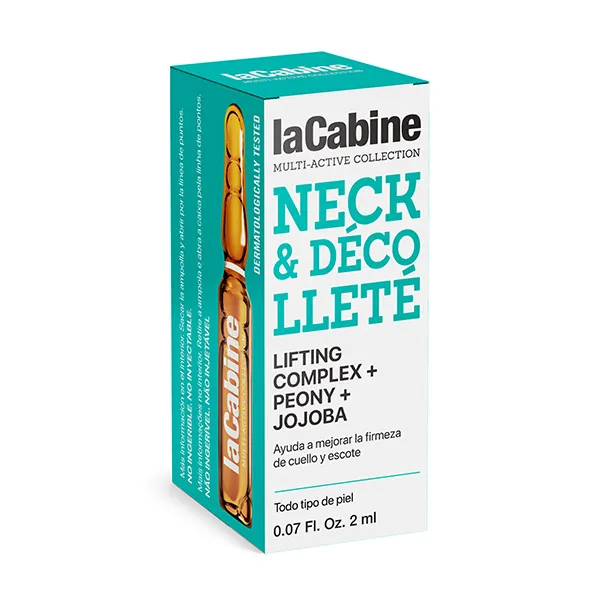 ویال صورت ضدپیری لاکابین ضد چروک و افتادگی گردن و دکلته La Cabine Neck & Décolle کد3164 (یک ویال)