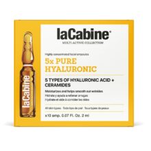 ویال صورت هیالورونیک اسید خالص5x لاکابین آبرسانی عمقی La Cabine 5x Pure Hyaluronic کد2822 (10ویال)