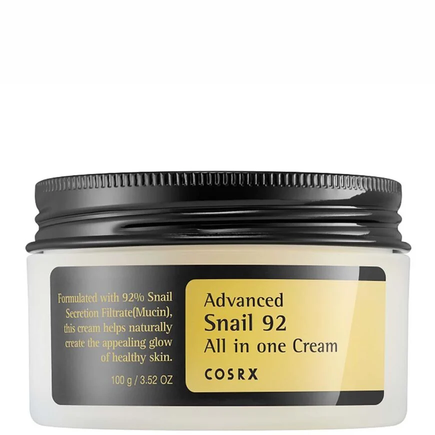 کرم اسنس حلزون کوزارکس COSRX مرطوب کننده و آبرسان COSRX Advanced Snail 92 All in One Cream 100ml