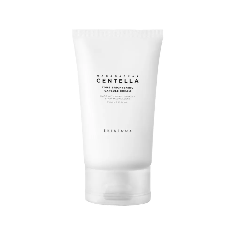 کرم روشن کننده پوست اسکین 1004 سنتلا ماداگاسکار 75 میل SKIN1004 CENTELLA Madagascar tone capsule cream (کد1615)