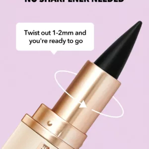 مداد چشم (سرمه) شیگلم کاملا مشکی و مات مناسب داخل و بیرون چشم کد 0384 EZ Glide Matte Eyeliner Pencil