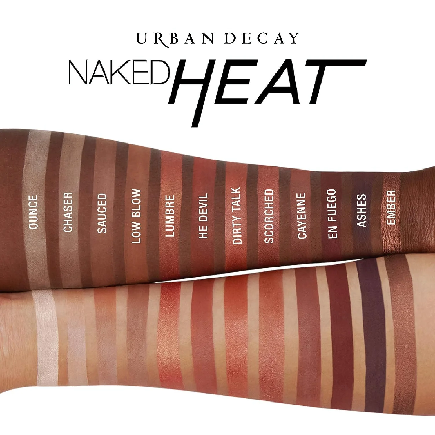 پالت سایه آربن دیکی اصل مدل naked heat