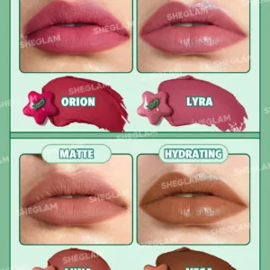 ست رژ لب شیگلم ستاره ای 4عددی STELLA SET Mini Lipstick (کد0322)