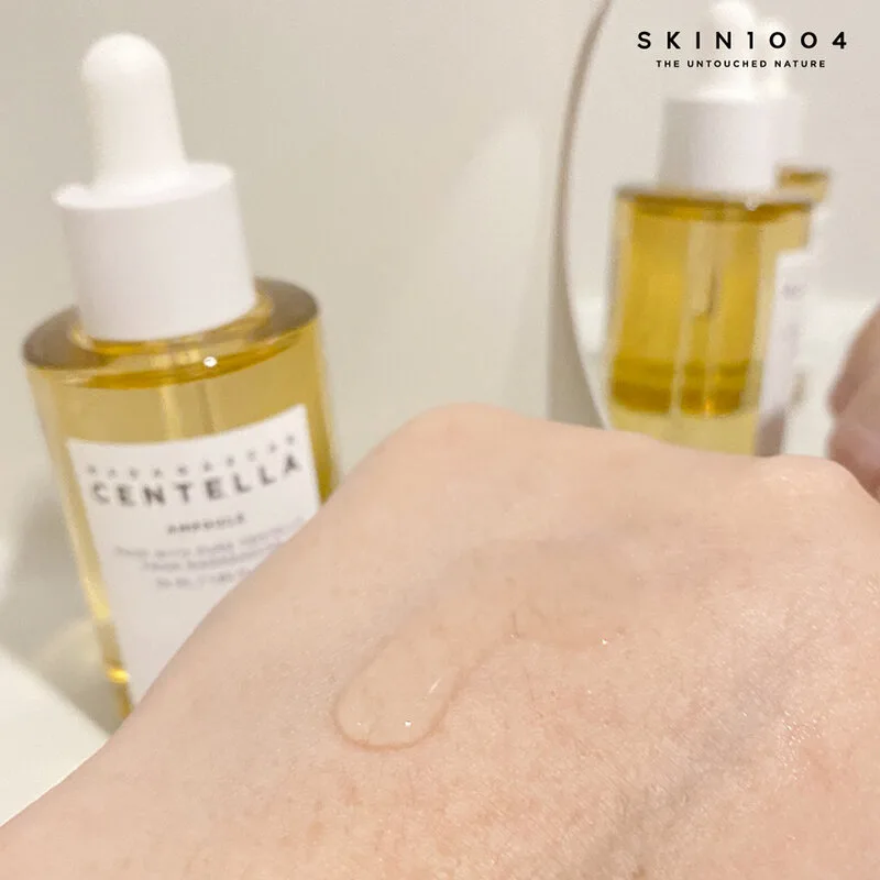 سرم آمپول سنتلا ماداگاسکار ترمیم بریر پوست طوبت رسان ضد پیری انواع پوست 30 میل