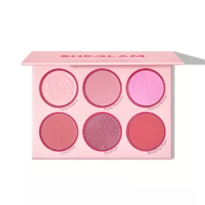 پالت رژگونه 6 رنگ شیگلم floral flush blush رنگ Blushing Bouquet