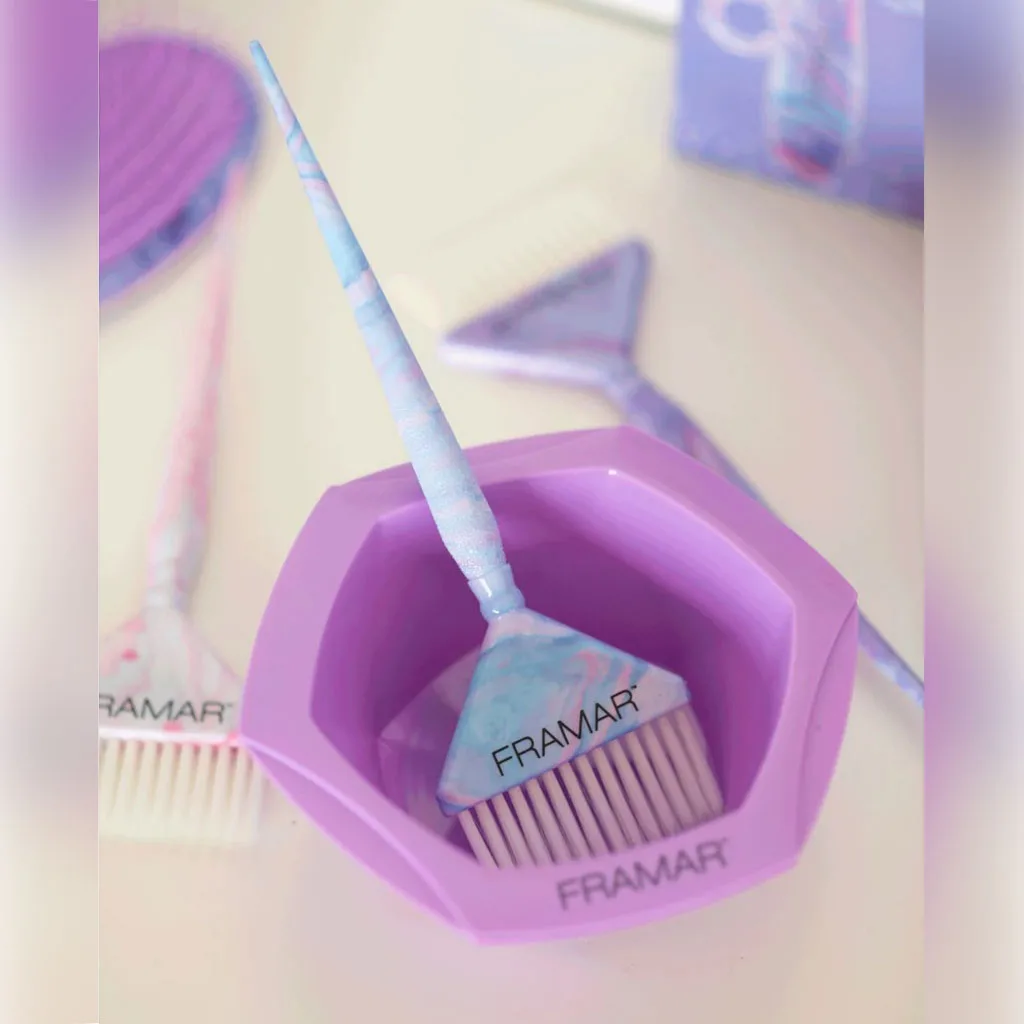 ست کاسه رنگ حرفه ای فرامار ۷عددی مدل connect & color