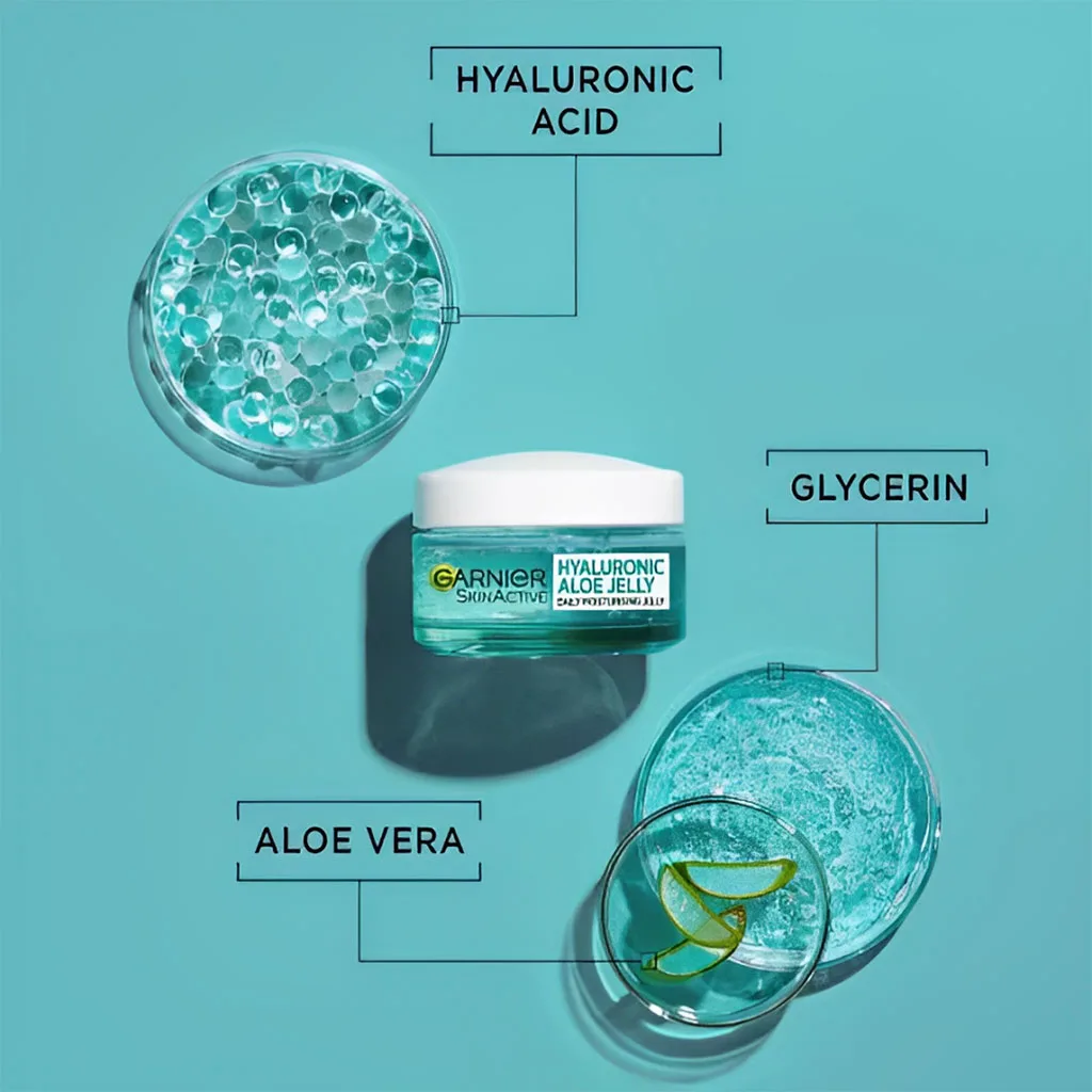 ژل مرطوب کننده هیارونیک گارنیر پوست نرمال تا مختلط کد (2029)