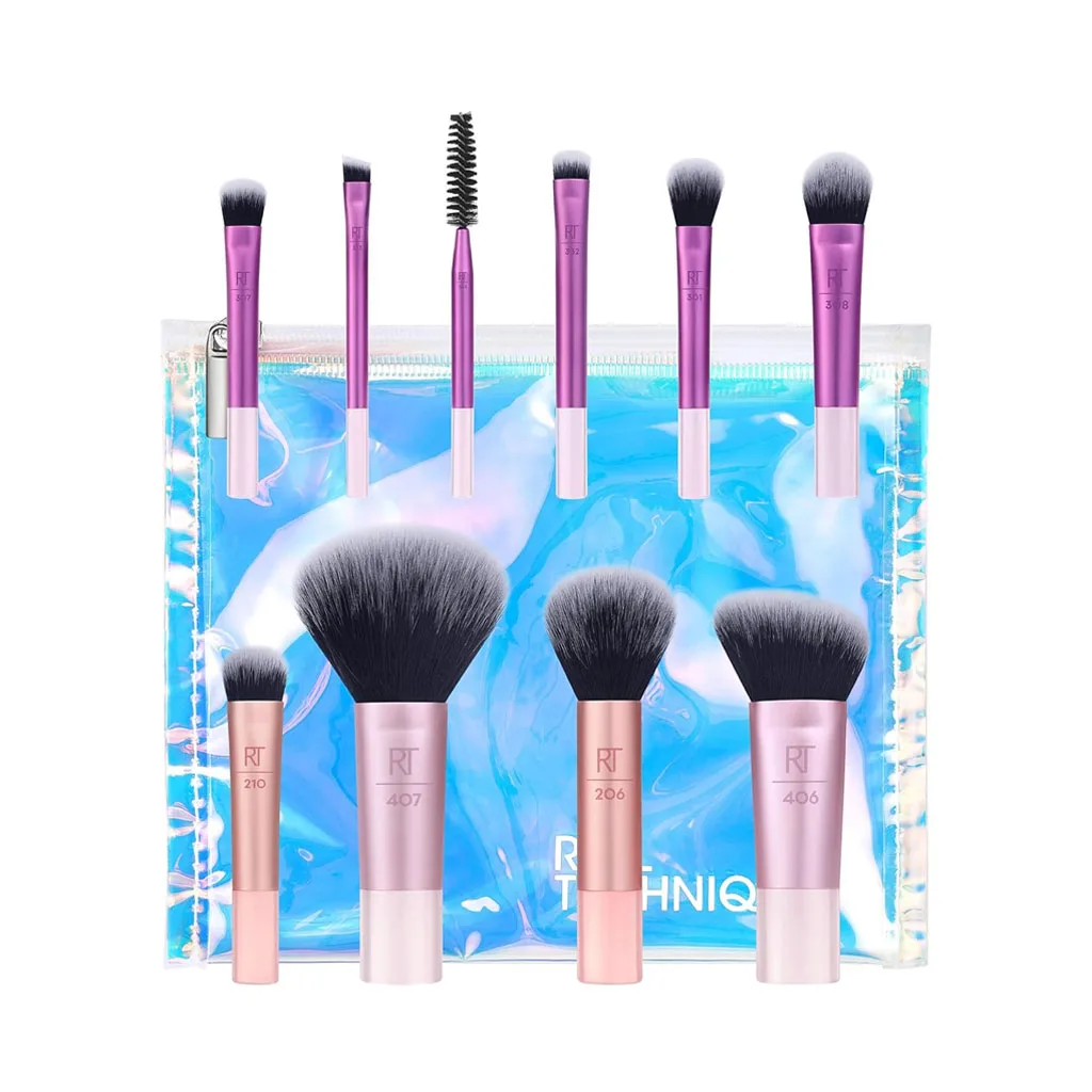 ست براش ریل تکنیک 10عددی دسته کوتاه (کد 04285)