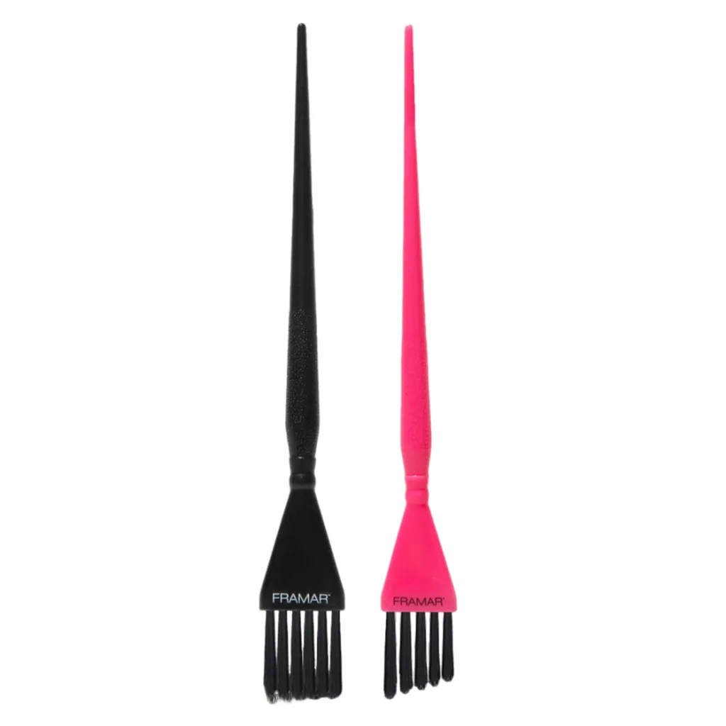 ست برس ۲عددی رنگ ریشه فرامار مدل detail brush set
