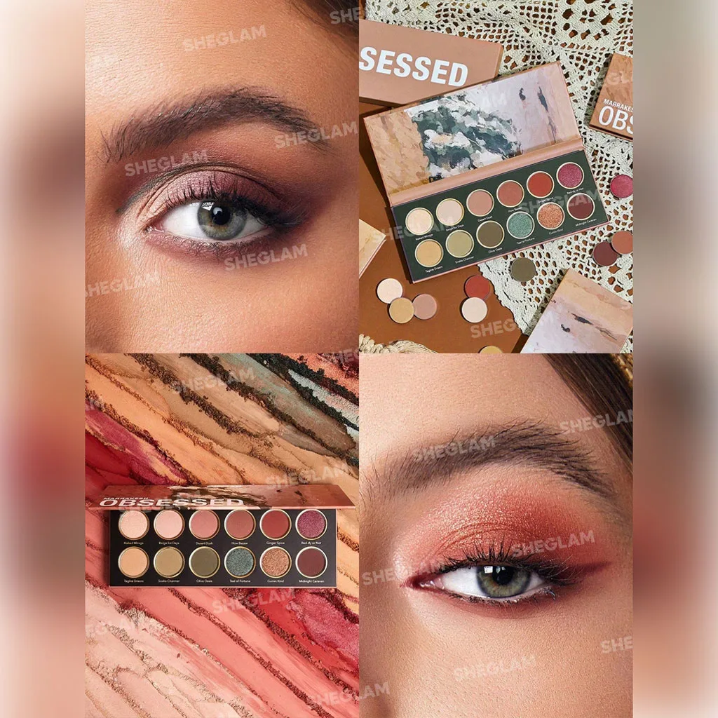 پالت سایه 12 تایی شیگلم مدل MARRAKESH OBSERSSED کد (45250)